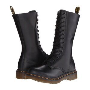 Dr. Martens 1914W 14 Eye Lace-Up Smooth Leather Boots